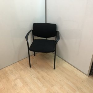 Steelcase Player Black Guest Chair - Image 1