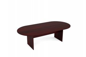 6 Foot Racetrack Conference Table - Image 1