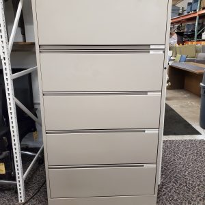 H.M. 5 Drawer Lateral File - Image 1