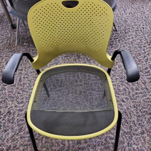 Herman Miller Caper Stack Chair with arms - Image 1