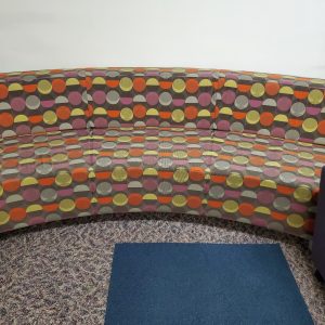 Curved Sofa by Davis - Image 1