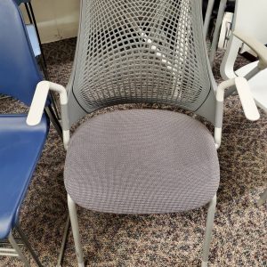 Herman Miller Sayl Stack Chair with Arms - Image 1