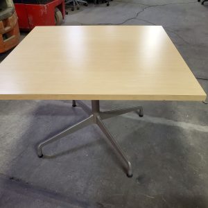 42 inch Square Table with self edge - Image 1