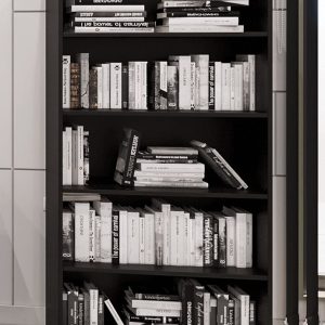 Bookcase 69 in tall and 33.25 in wide Espresso - Image 1