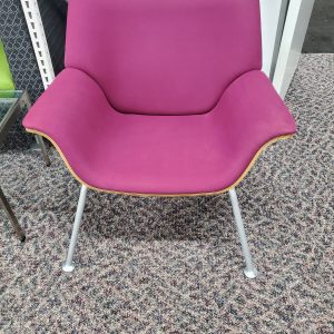 Herman Miller Swoop Chair with plywood back - Image 1