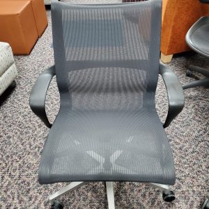 Herman Miller Setu Task Chair with arms and casters - Image 1