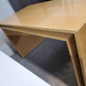 6-foot Wood Conference Table - Image 1