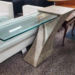 Glass Top Console - Image 1