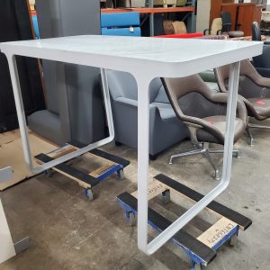 High Top Table with Marble insert - Image 1