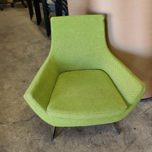 Green Guest Lounge Chair - Image 1