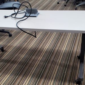 24 x 60 Training Table with casters - Image 1