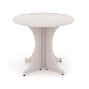 36-round-laminate-conference-table-Blanc-de-gris - Image 1
