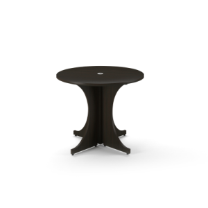 36-round-laminate-conference-table-Espresso - Image 1
