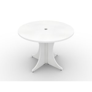 42-round-laminate-conference-table-Blanco - Image 1