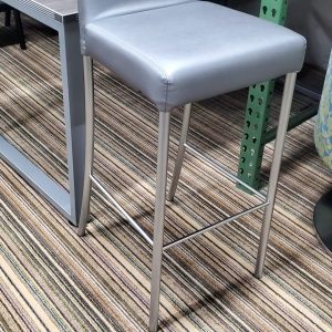 Bar Height Stool Grey