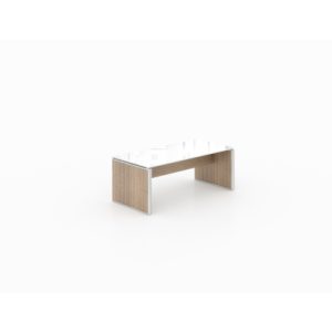 Potenza Executive Deluxe Coffee Table with Glass top