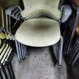 Herman Miller Caper Stack chair with Arms