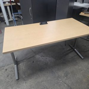 30"x60" Training Table with Power - Image 1