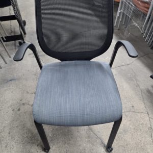 Stack Chair Mobile with Arms and Casters