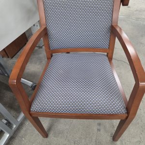 Geiger Collegeville Guest Chair with wood frame