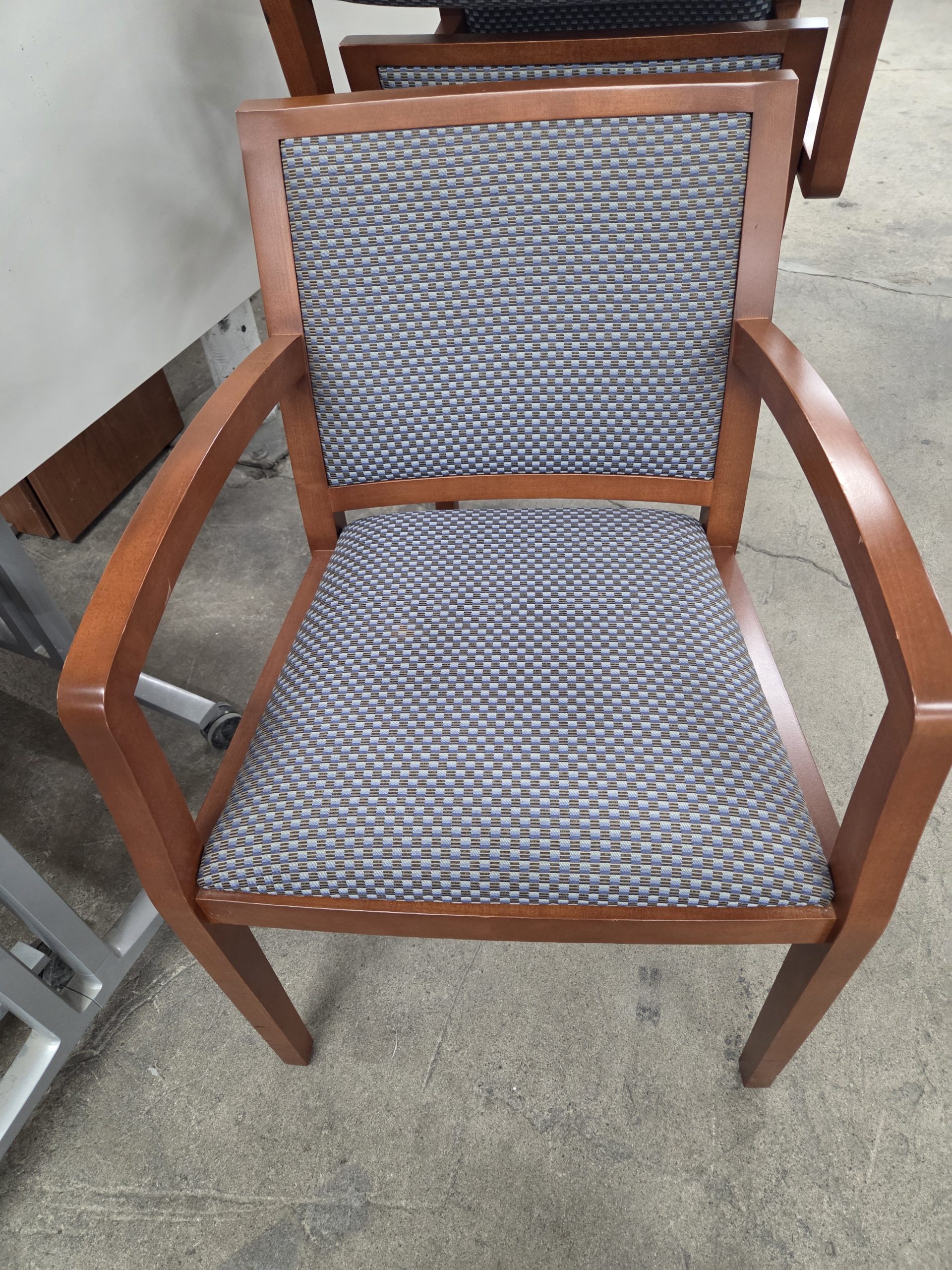 Geiger Collegeville Guest Chair with wood frame