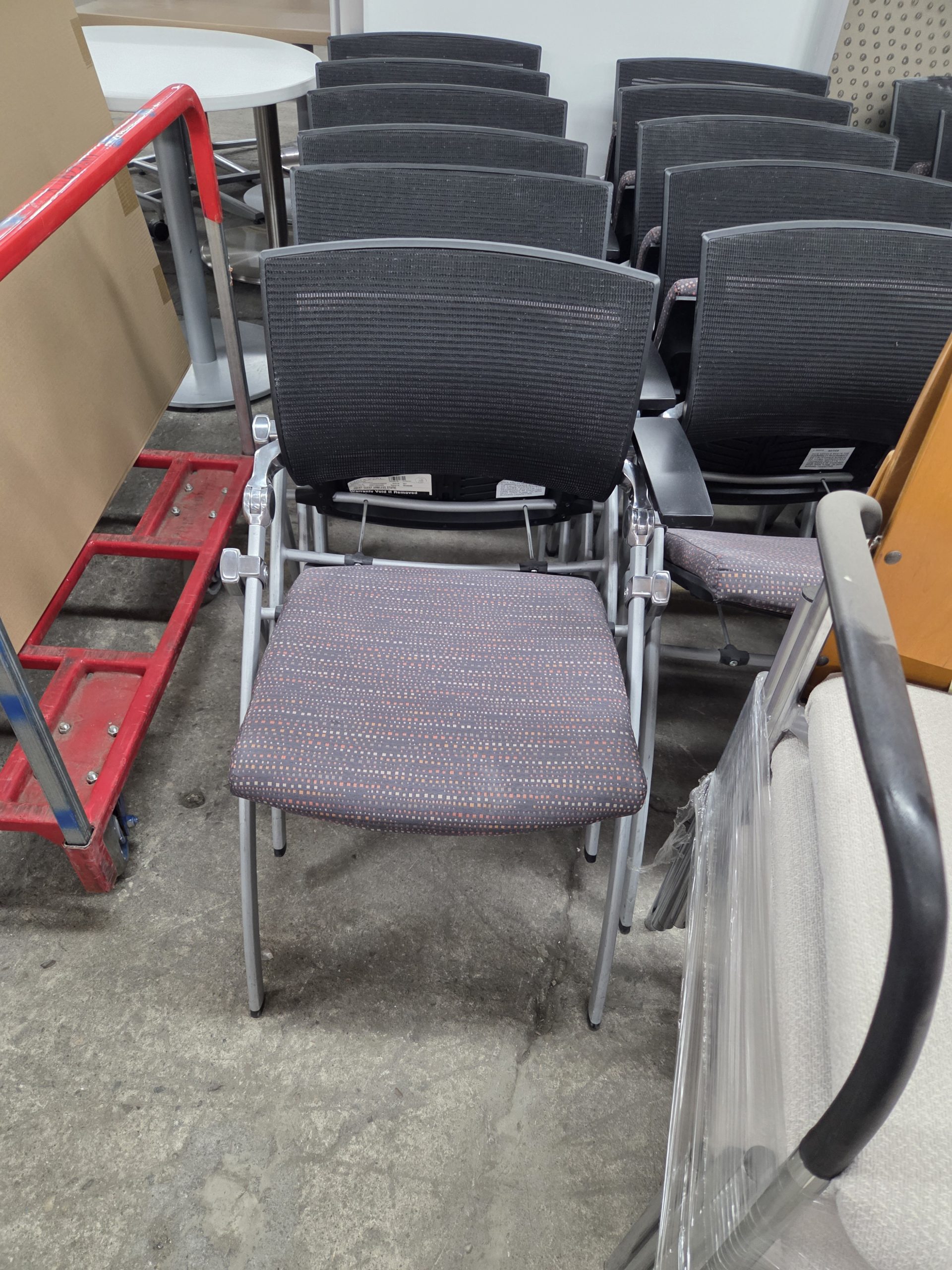 Flip seat Nesting Chairs